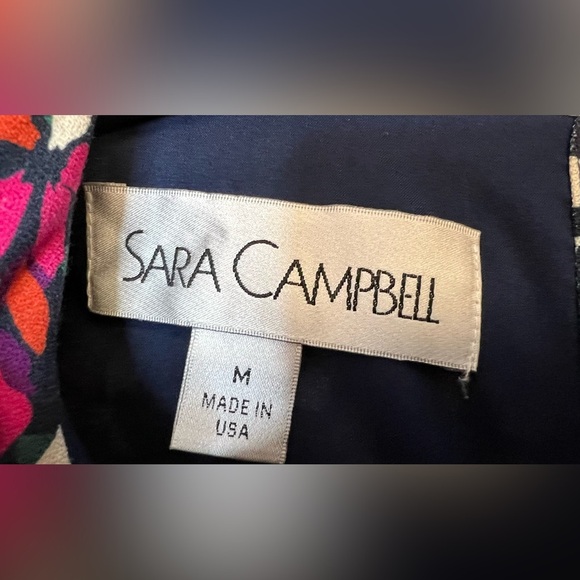 Sara Campbell Multicolor Limited Edition Print Dress - Picture 3 of 10